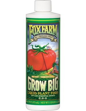 FOX FARM GROW BIG® LIQUID PLANT FOOD 1lb 6 - 4 - 4
