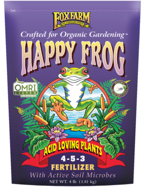 HAPPY FROG® ACID LOVING PLANTS FERTILIZER 4lb 4 - 5 - 3